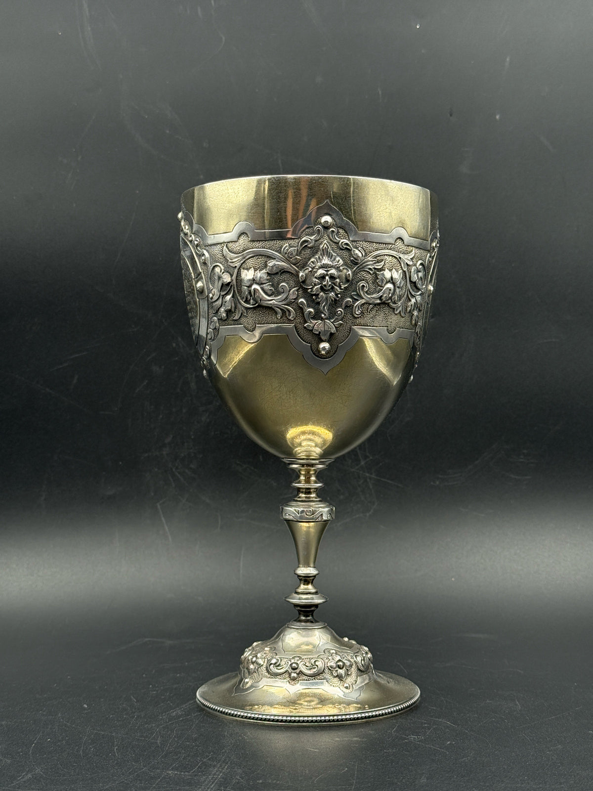 Antique 1876 Sterling Silver  Trophy Cup