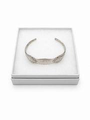 Vintage Upcycled Silverplate Spoon Cuff Bracelet