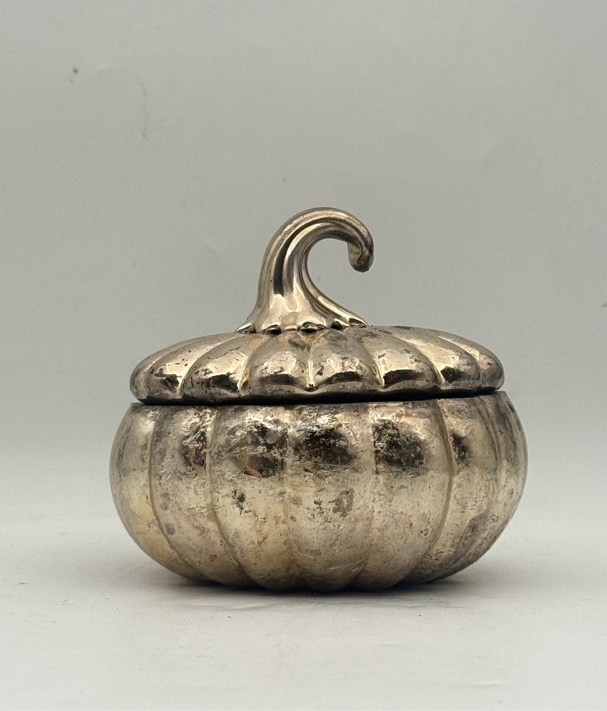 Silver Pumpkin Spice Candle