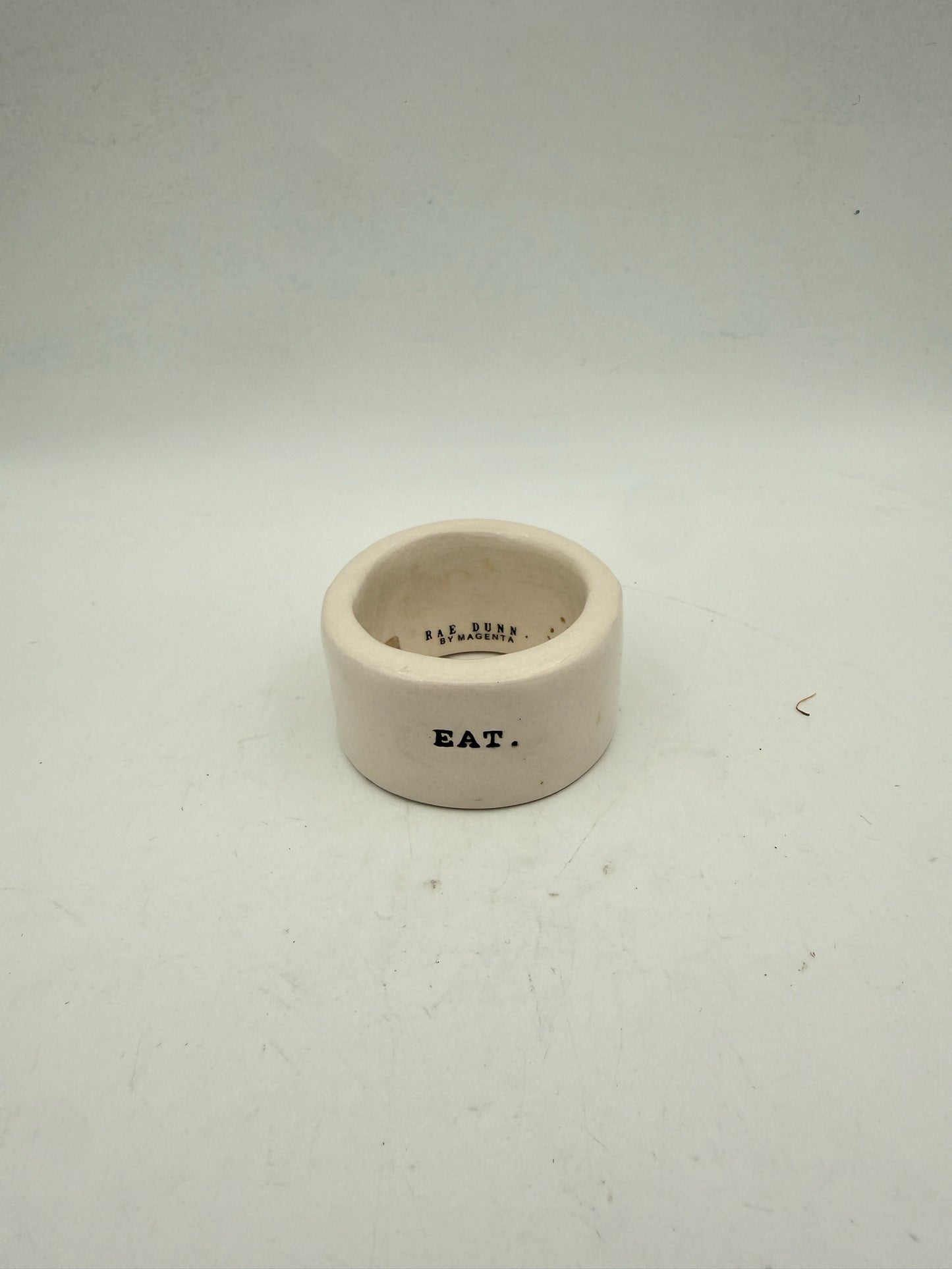 Rae Dunn Set Of 6 Napkin Rings