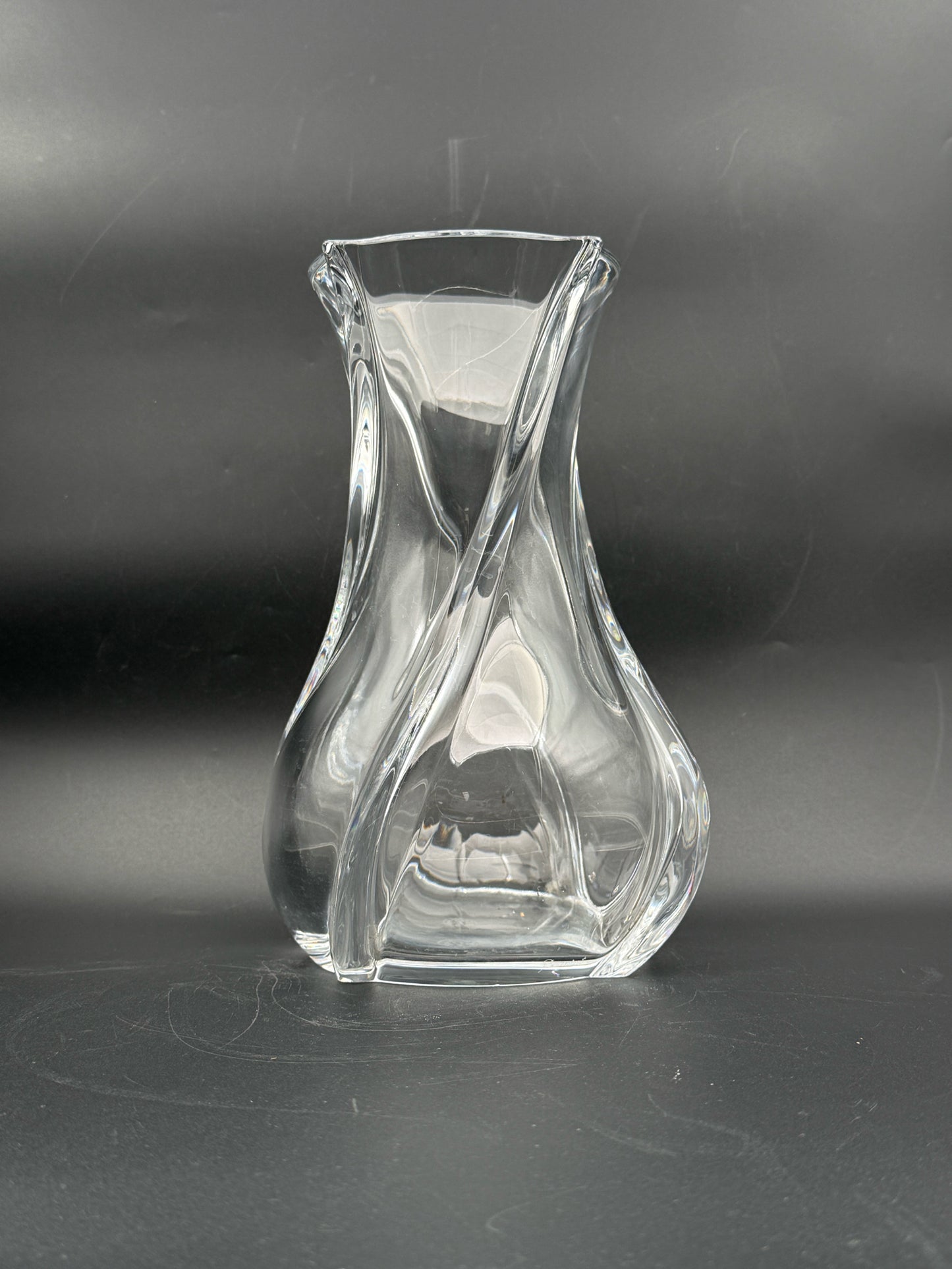 Baccarat Serpentin Crystal Vase