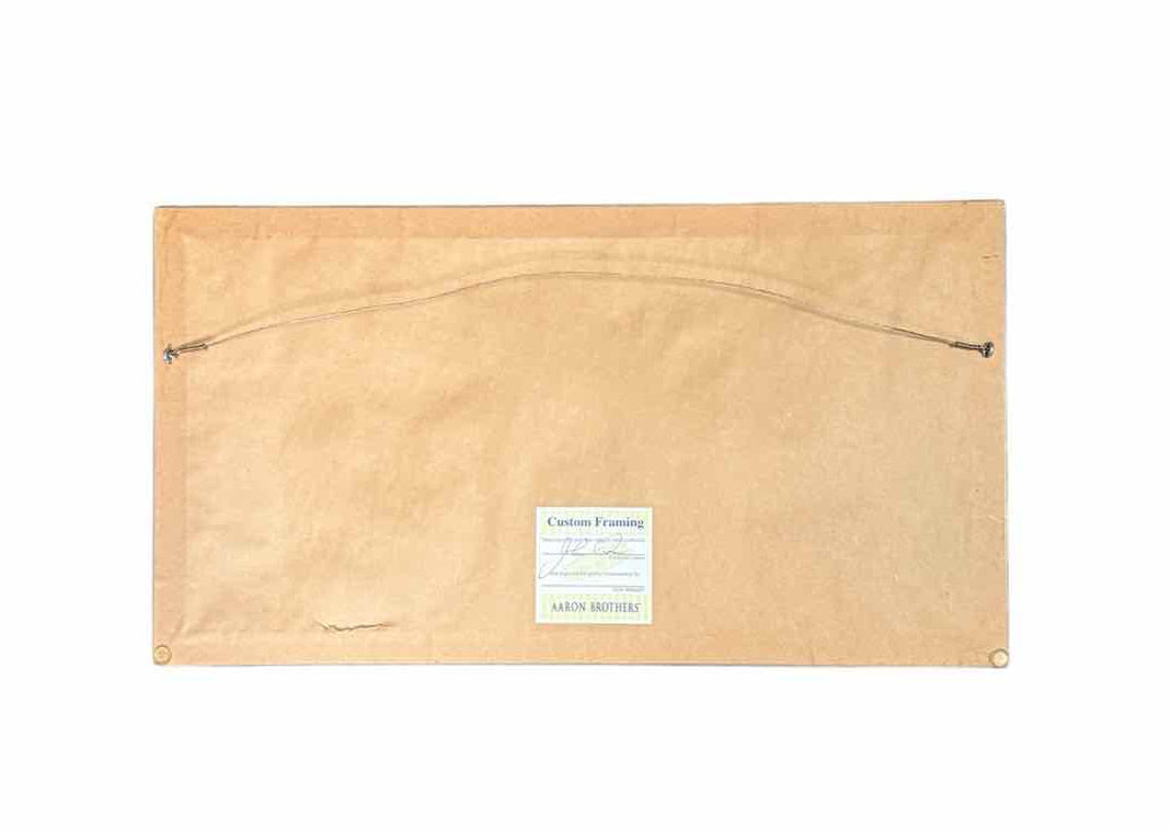 Church of St Dmitry Original Russian Framed Watercolor Painting Art