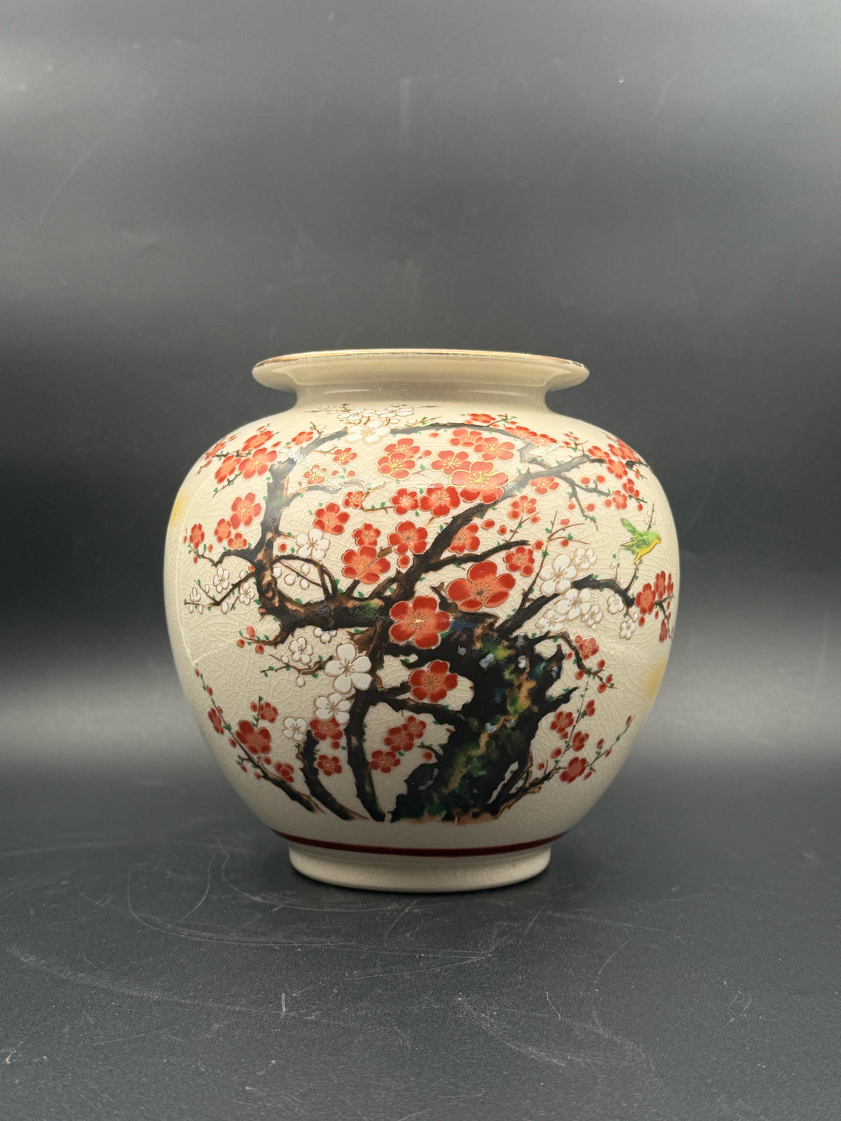 Japanese Kutani Style Vase