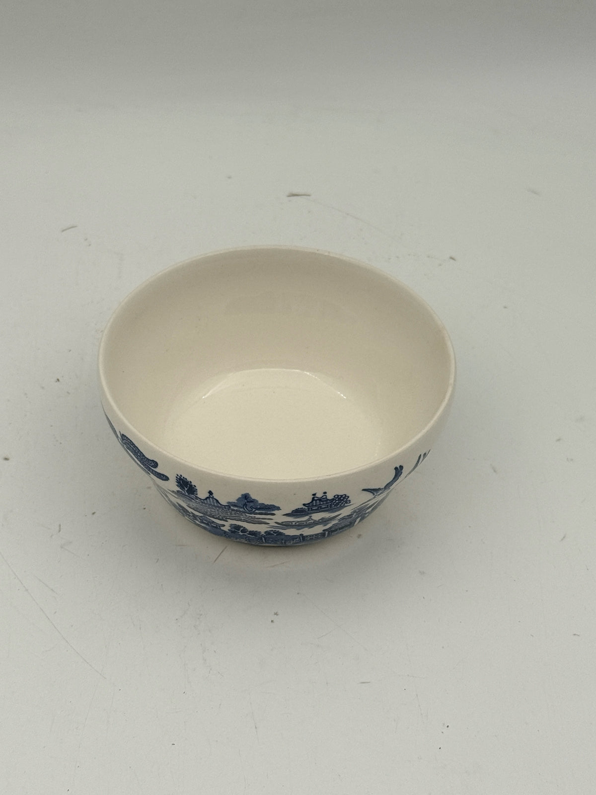 Blue Willow Covered Sugar Dish