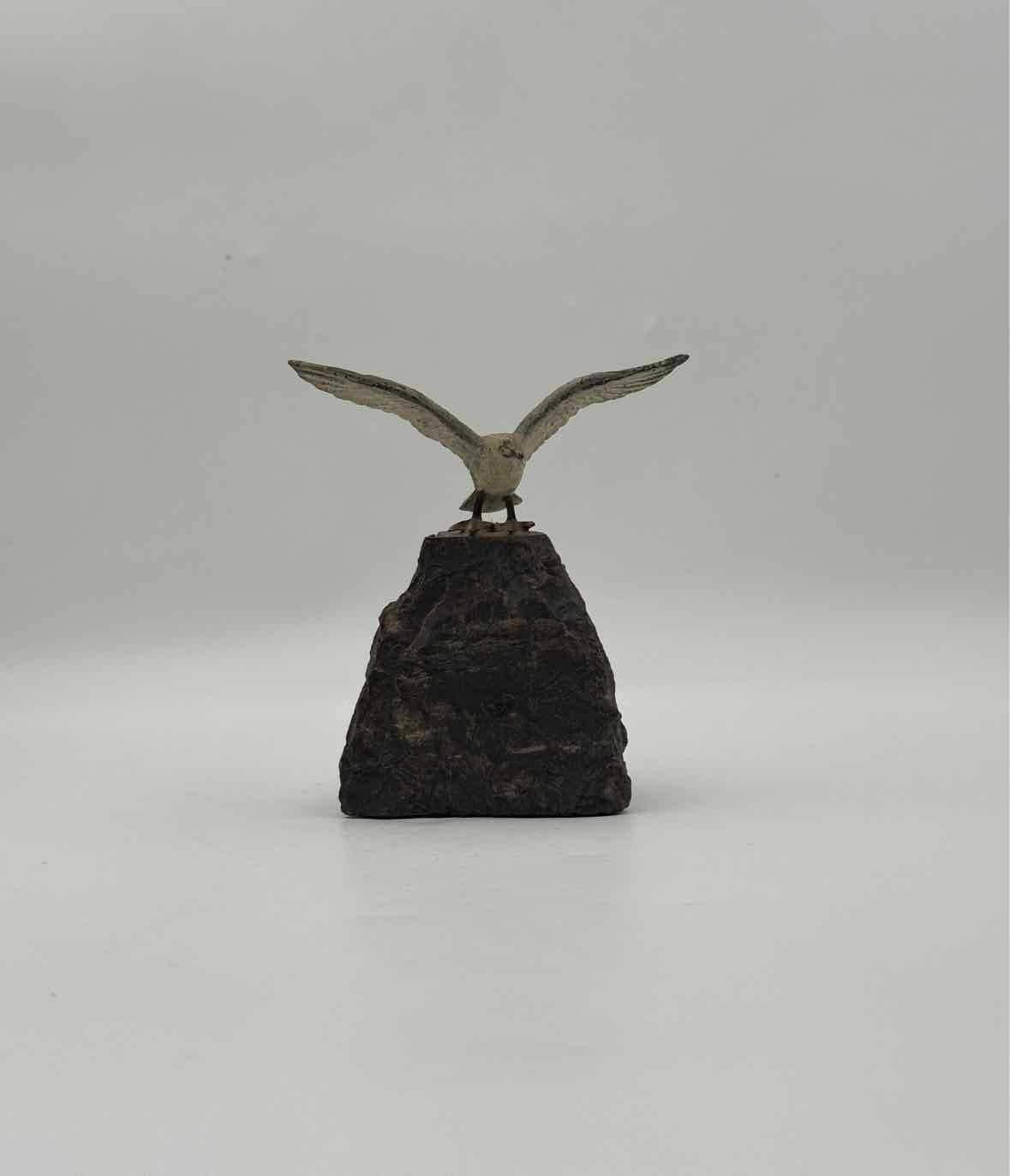1900 Franz Bergman Cold Painted Vienna Bronze Seagull Figurine