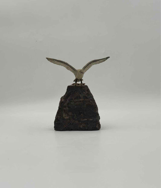 1900 Franz Bergman Cold Painted Vienna Bronze Seagull Figurine