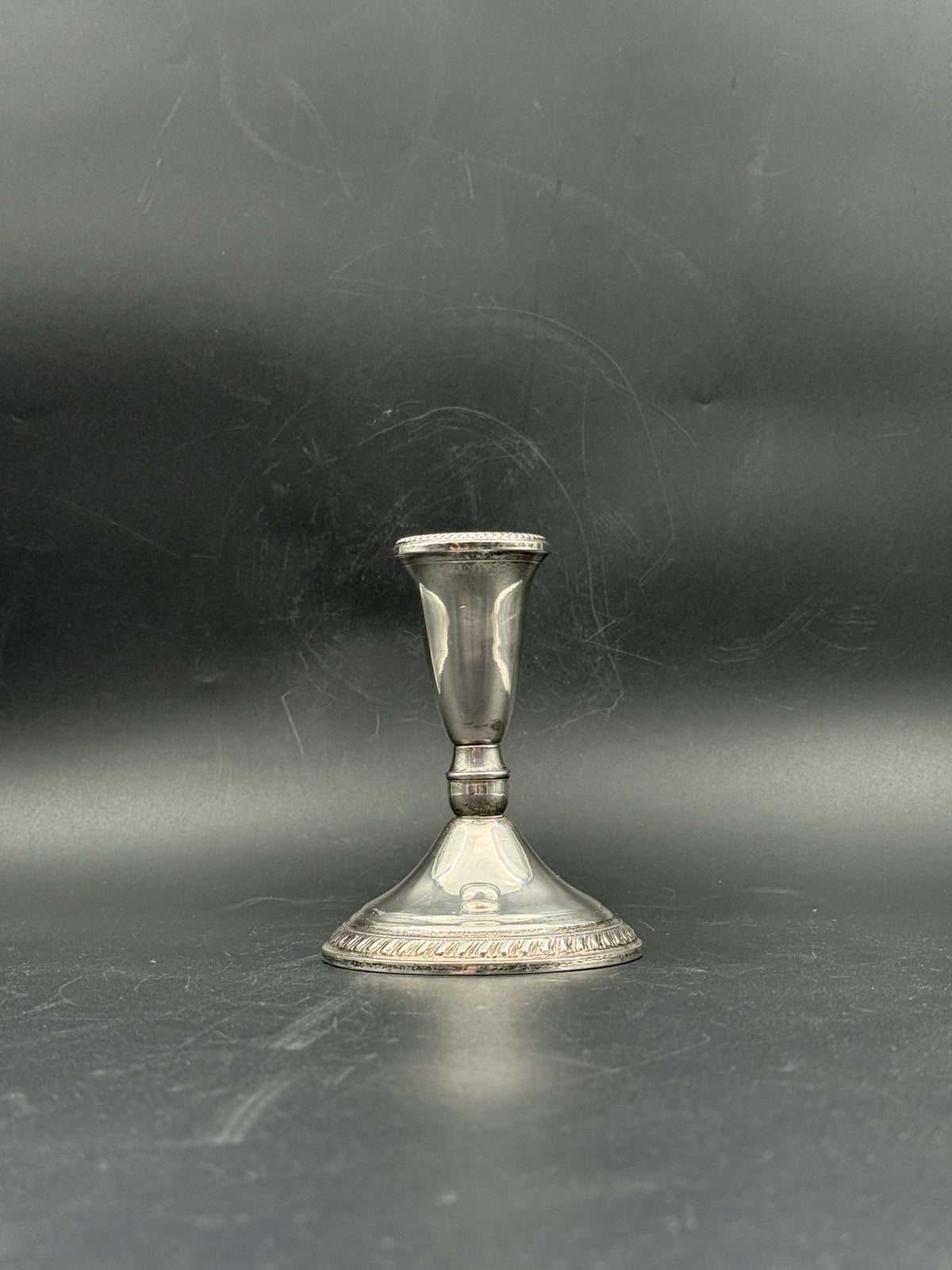 Pair Of Raimond Sterling Silver Candle Holders