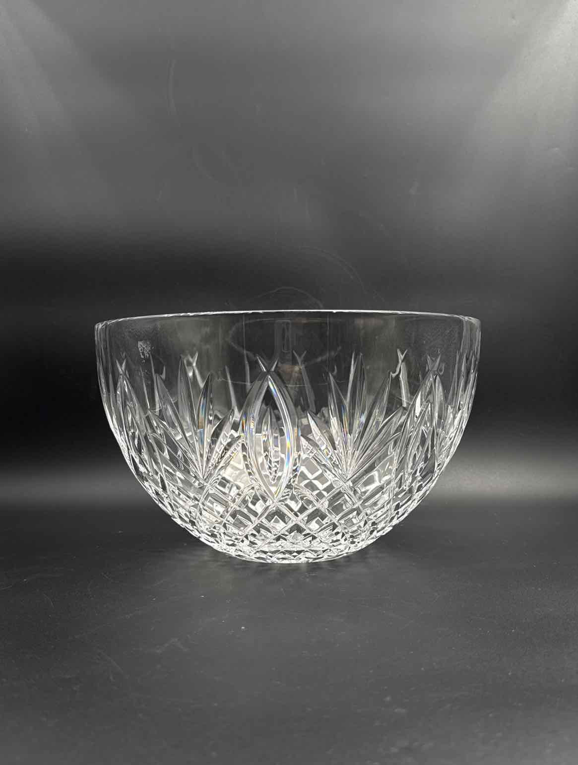 Waterford Granville Crystal Bowl Cut Glass Centerpiece Decorative