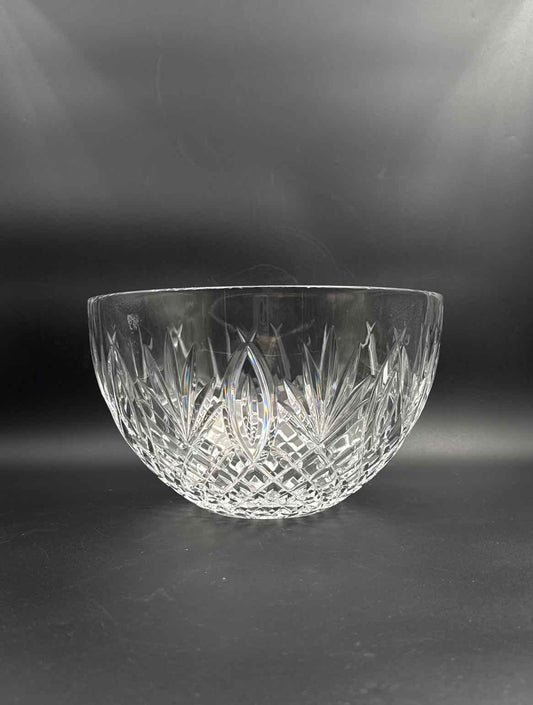 Waterford Granville Crystal Bowl Cut Glass Centerpiece Decorative