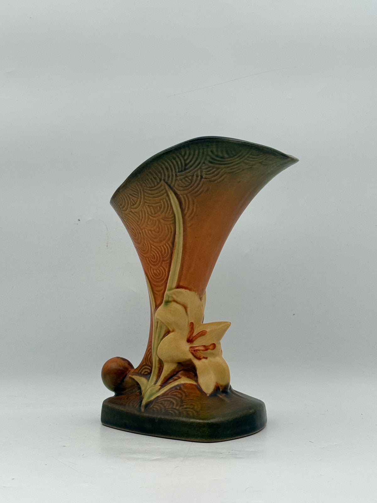 Roseville Zephyr Lily Vase