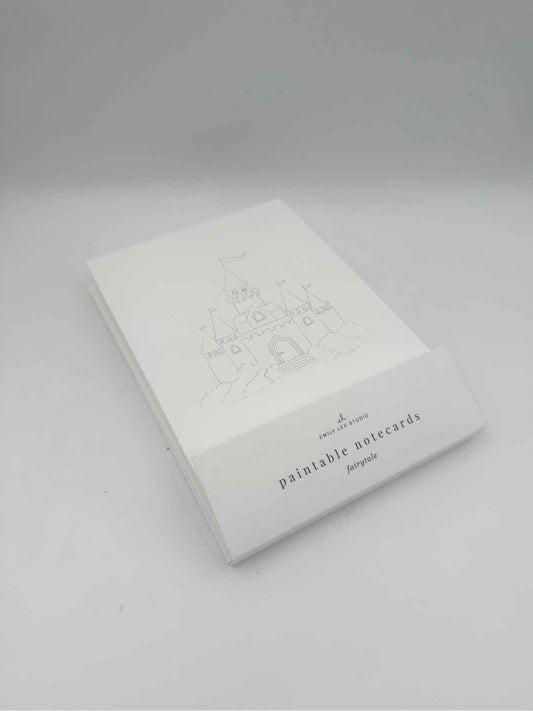 Emily Lex Paintable Watercolor Notecards Fairytale