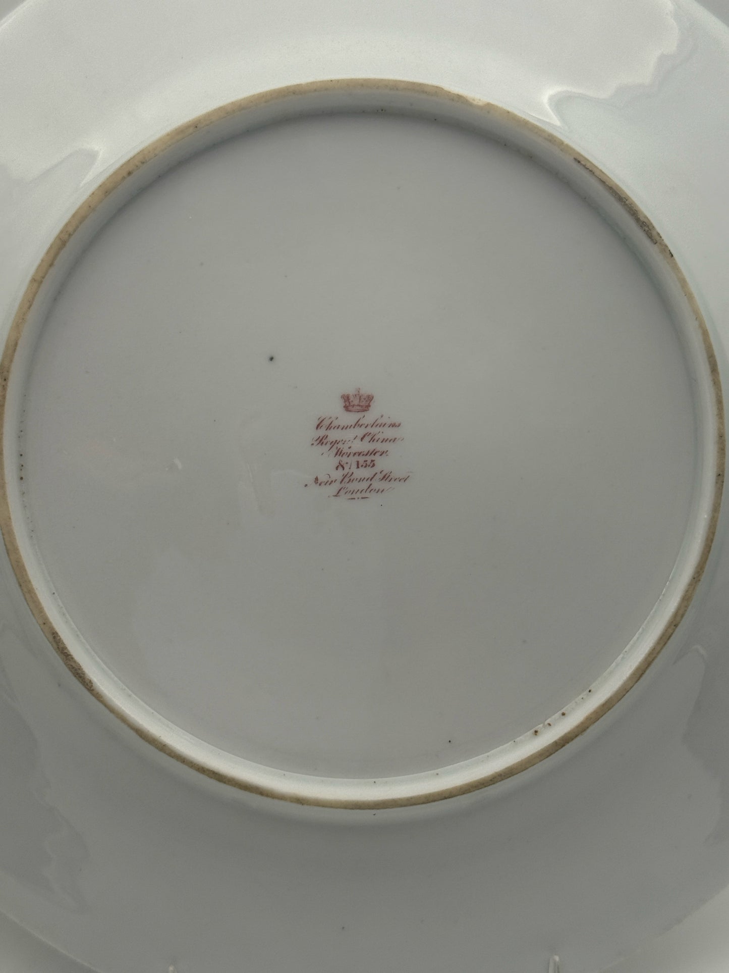 Antique 19th Century Chamberlain Worcester Imari Plates- Set Of 8