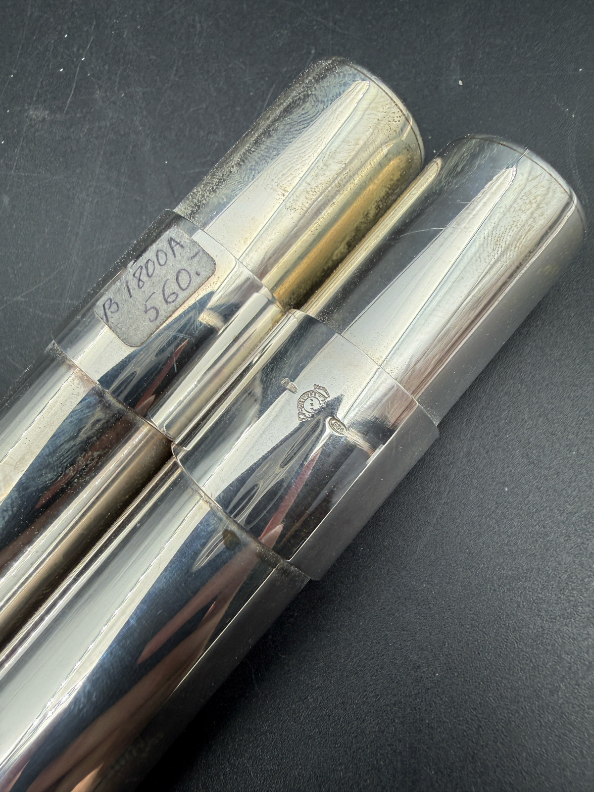 Belfiore Firenze Sterling Silver Double Cigar Holder