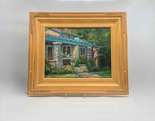 "Historic Kellogg Studio" By June Kellogg Stuart Original Framed Oil Painting