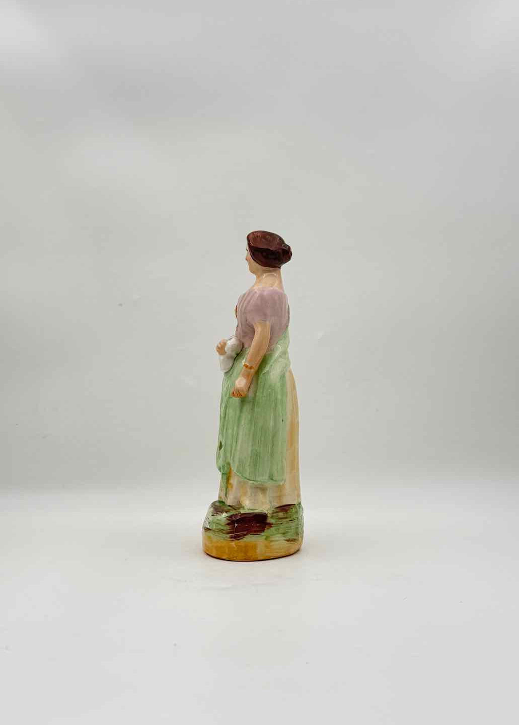 Early 20th Century Staffordshire Lady Macbeth Figurine English Pottery