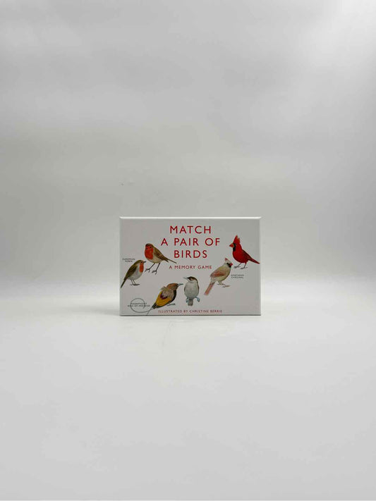 Match A Pair Of Birds A Memory Game Illustrated By Christine Berrie