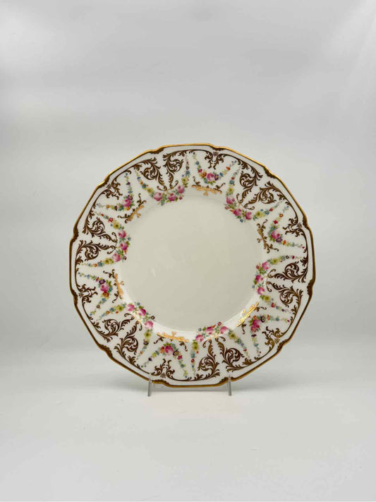 Royal Doulton Gold Scroll Dinner Plate
