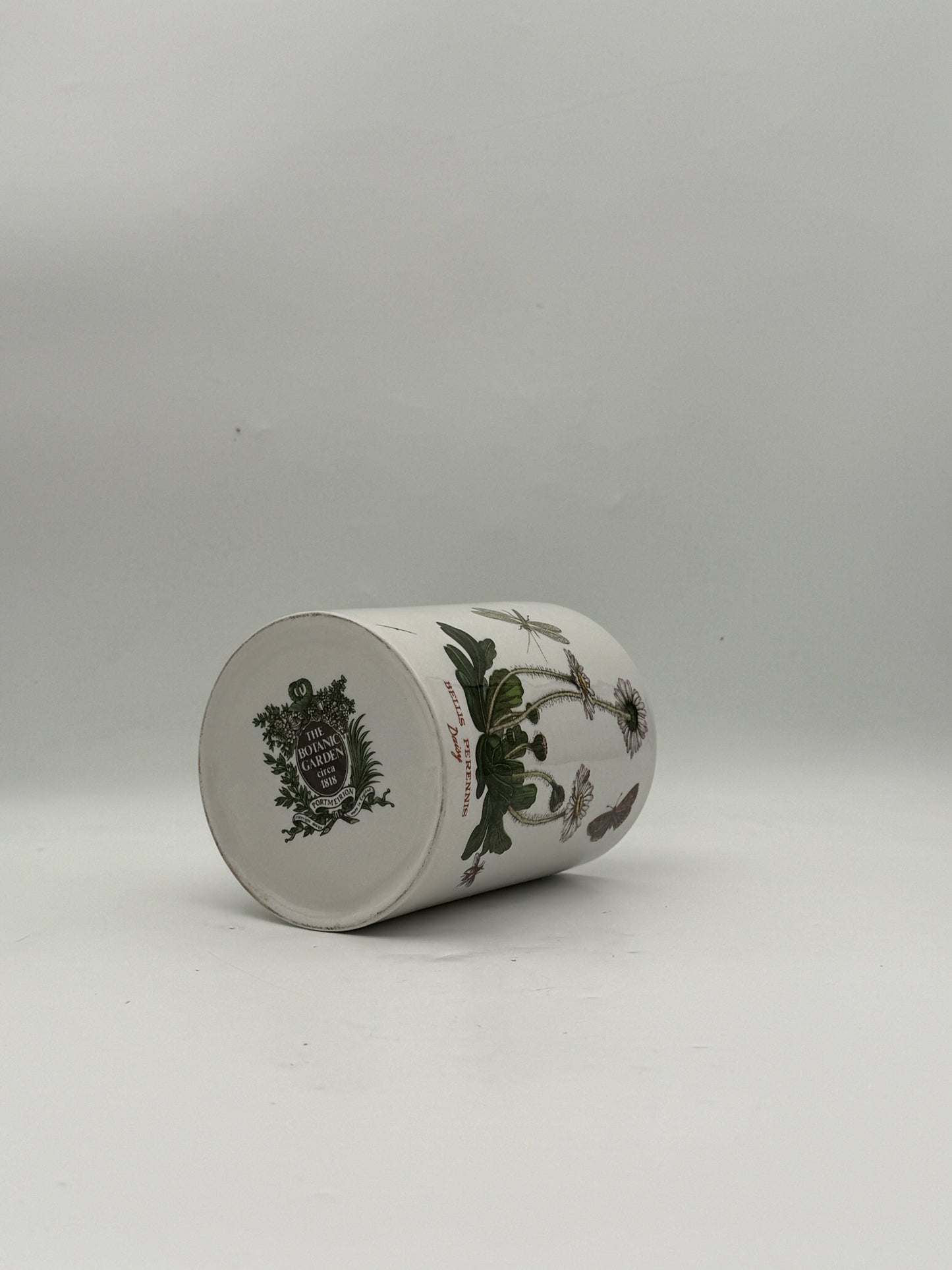 Set Of 3 Portmeirion Flower Canisters Made In England
