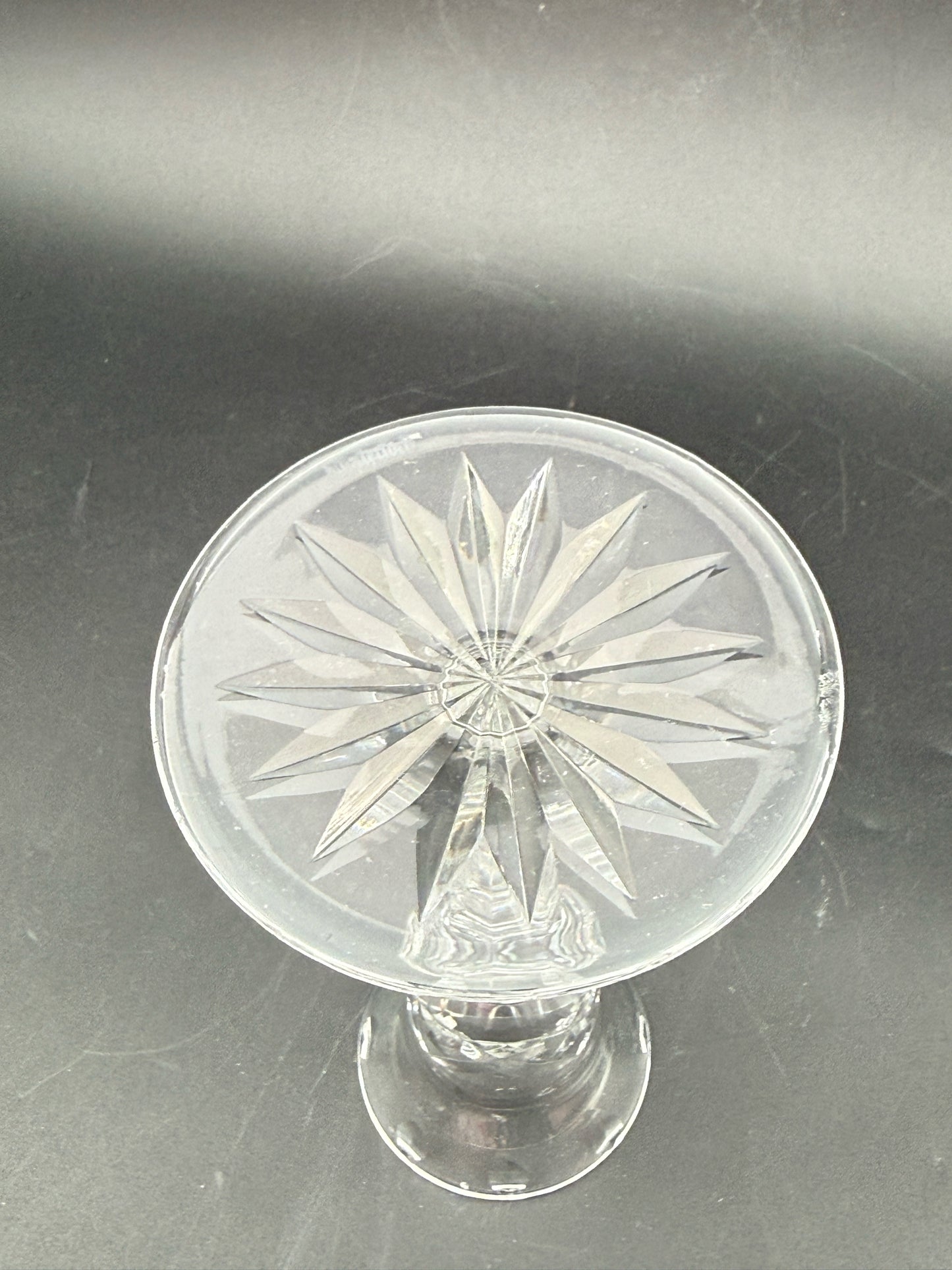 Waterford Lismore Pair Of Crystal Candle Holders