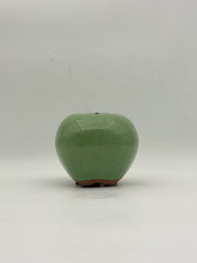 Artist Made Ceramic Green Apple