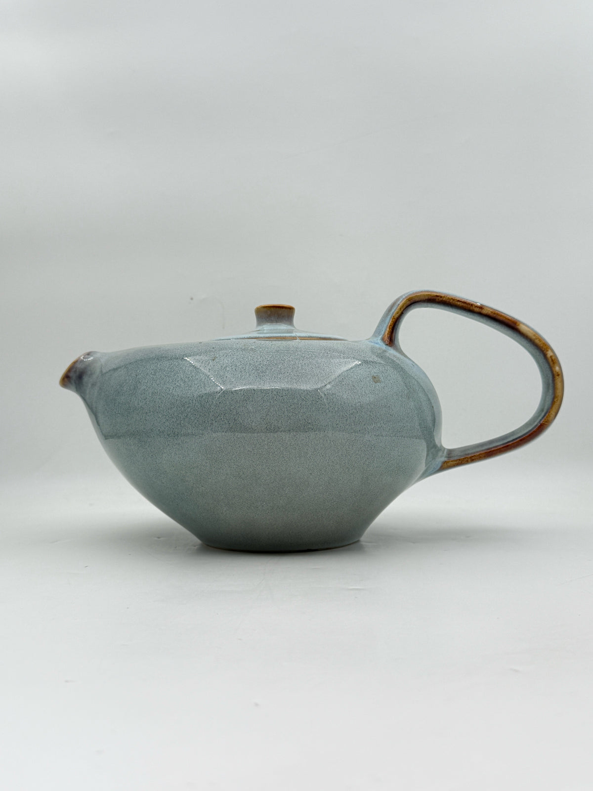 Russel Wright Blue Teapot