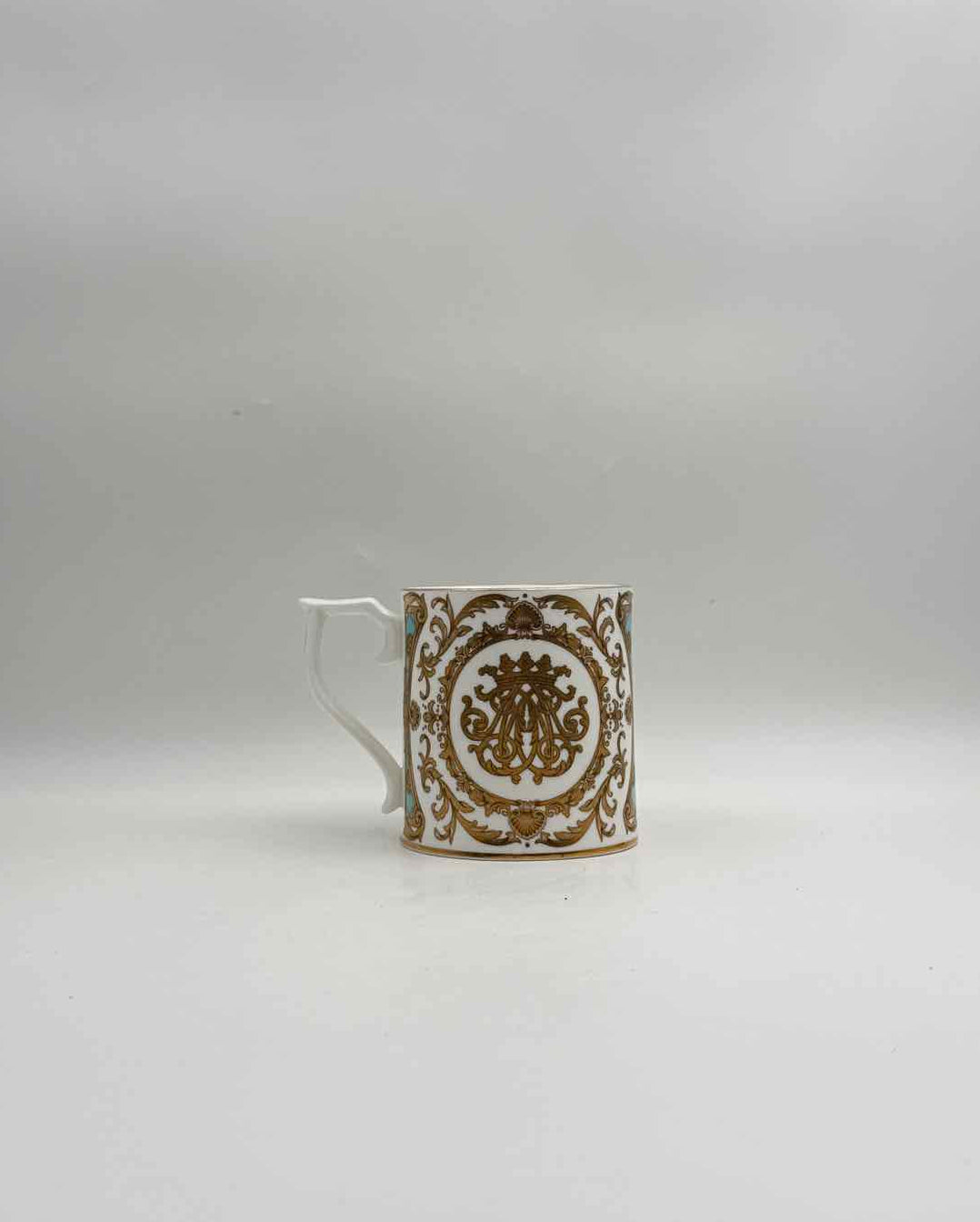 Blenheim Palace British The Palace Collection Blue & Gold Mug England