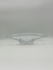 Nambe Crystal Rectangular Crystal Bowl By Karim Rashid