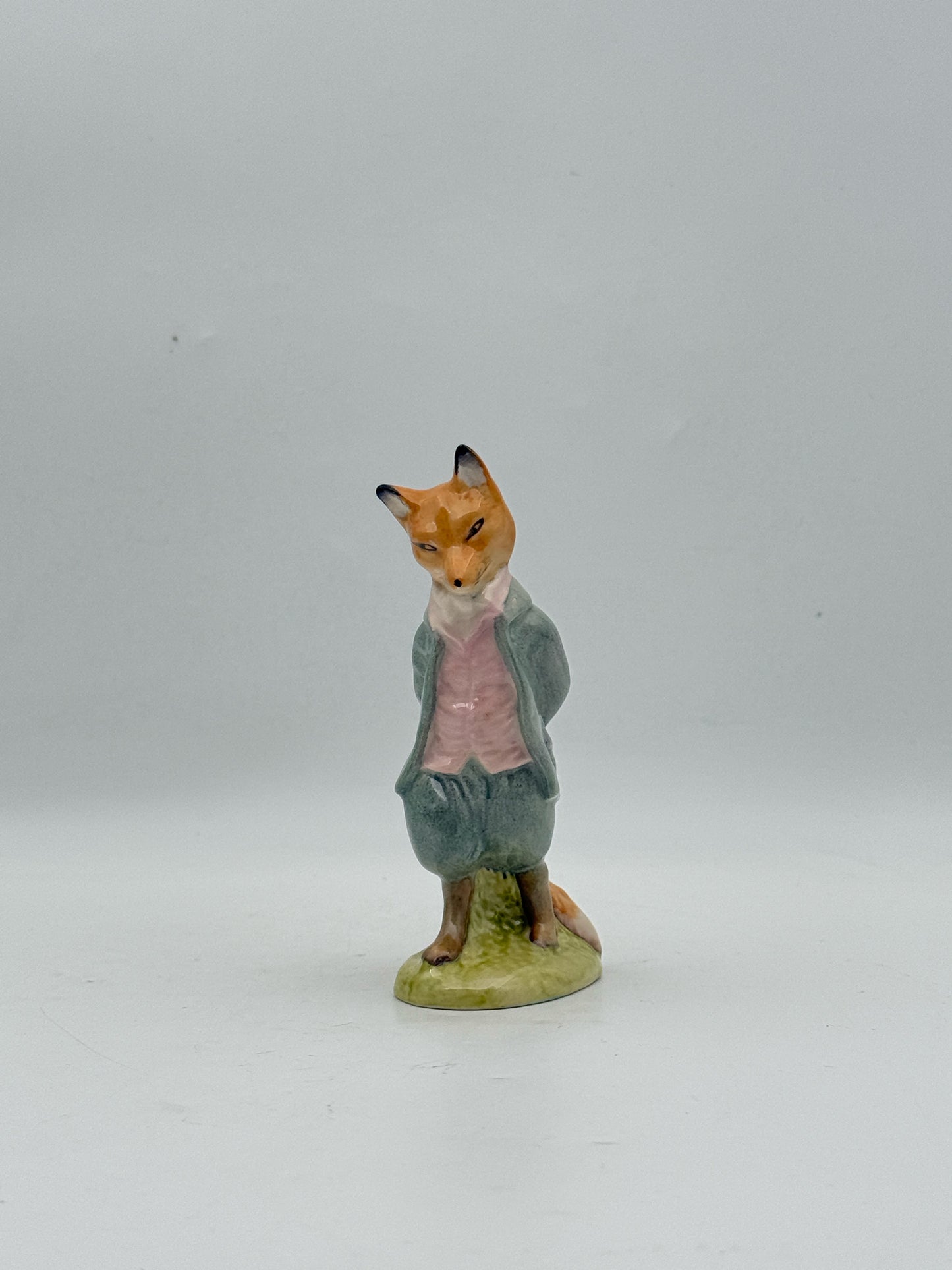 Royal Albert Beatrix Potter Figurine- Foxy Whispered Gentleman