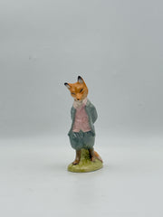Royal Albert Beatrix Potter Figurine- Foxy Whispered Gentleman
