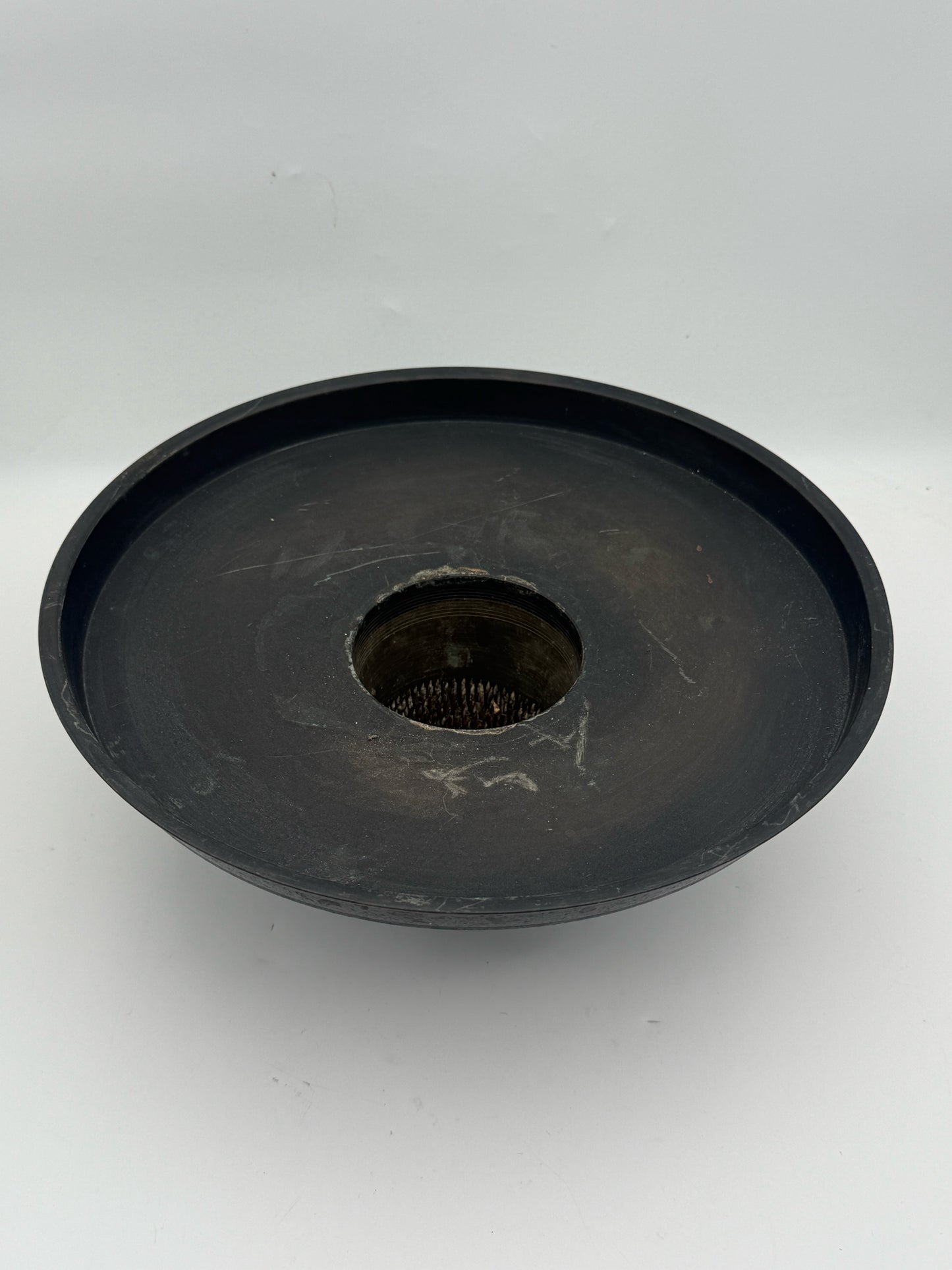 Vintage Japanese Ikebana Bronze Vase