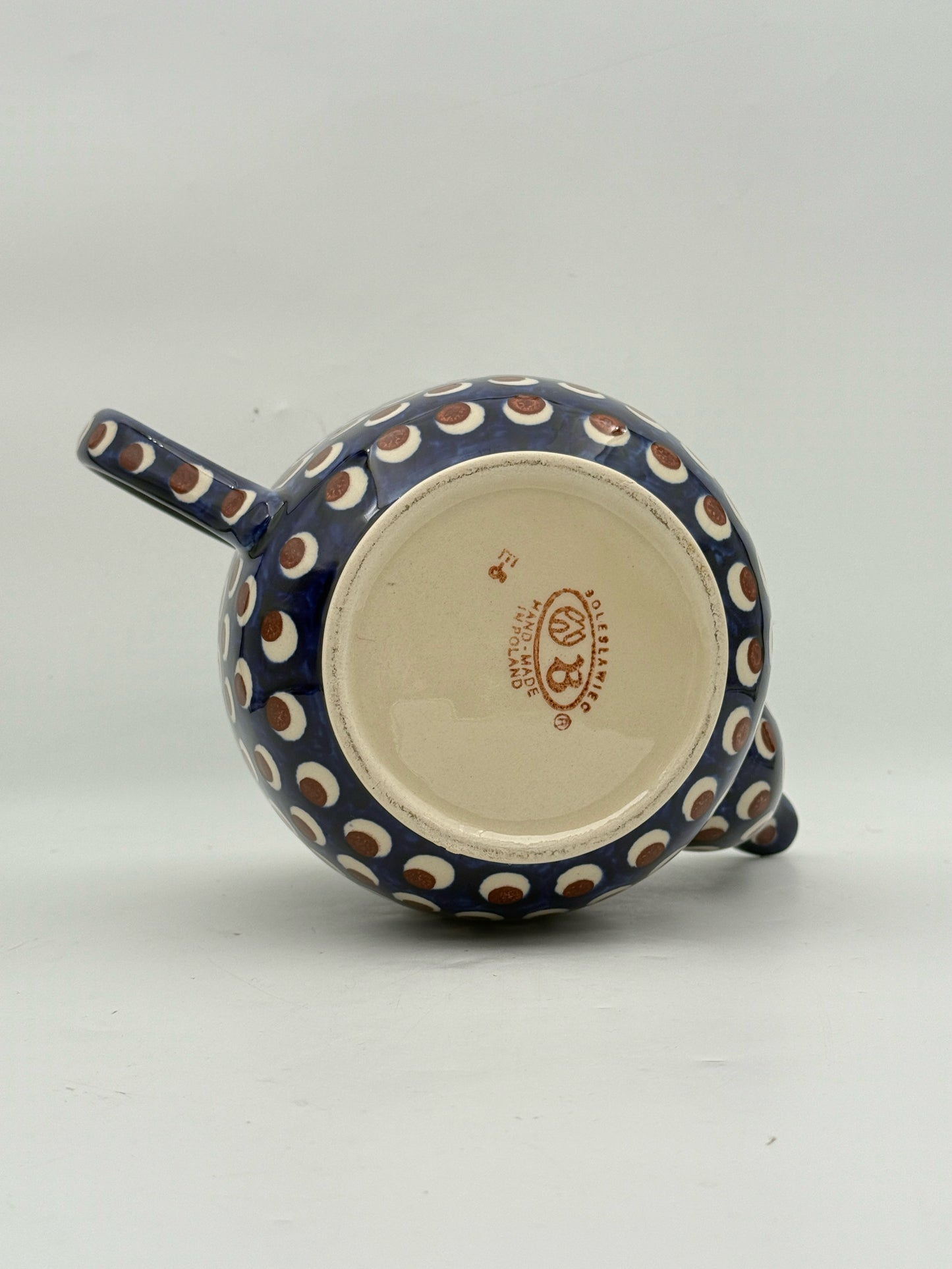 Boleslawiec Polish Blue Ceramic Teapot