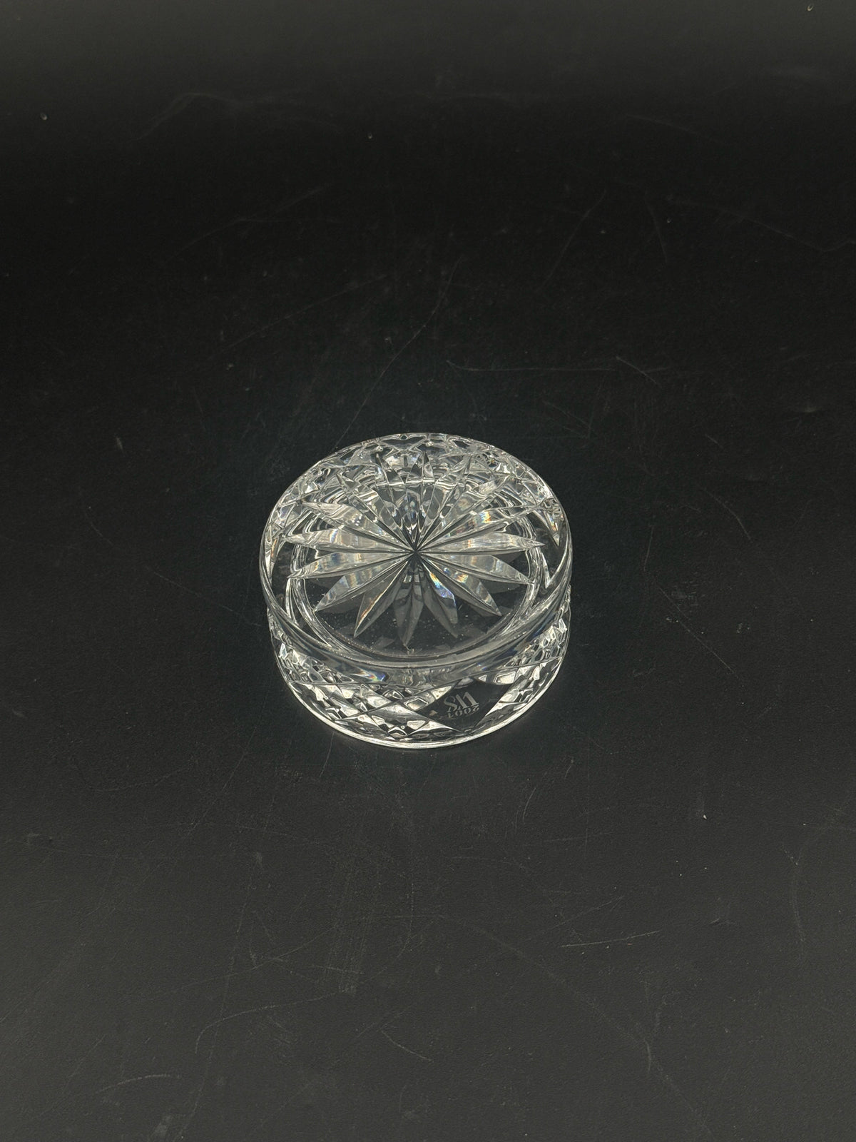 Waterford 2001 Crystal Trinket Box