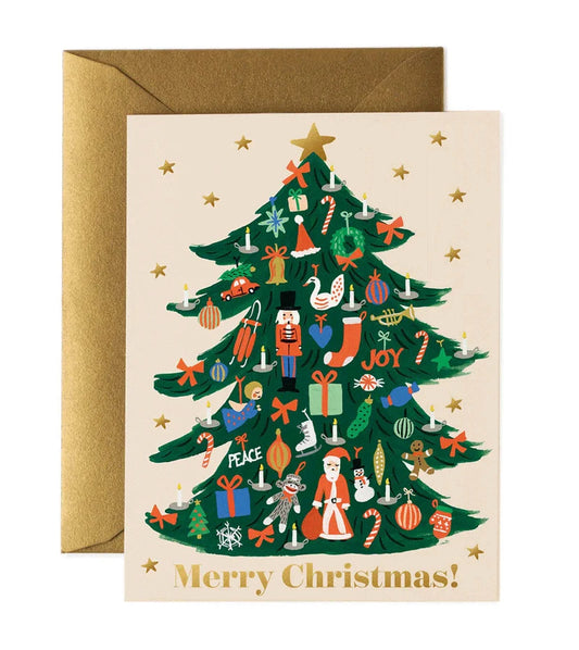 Rifle Paper Co Merry Christmas Cards- Set Of 8