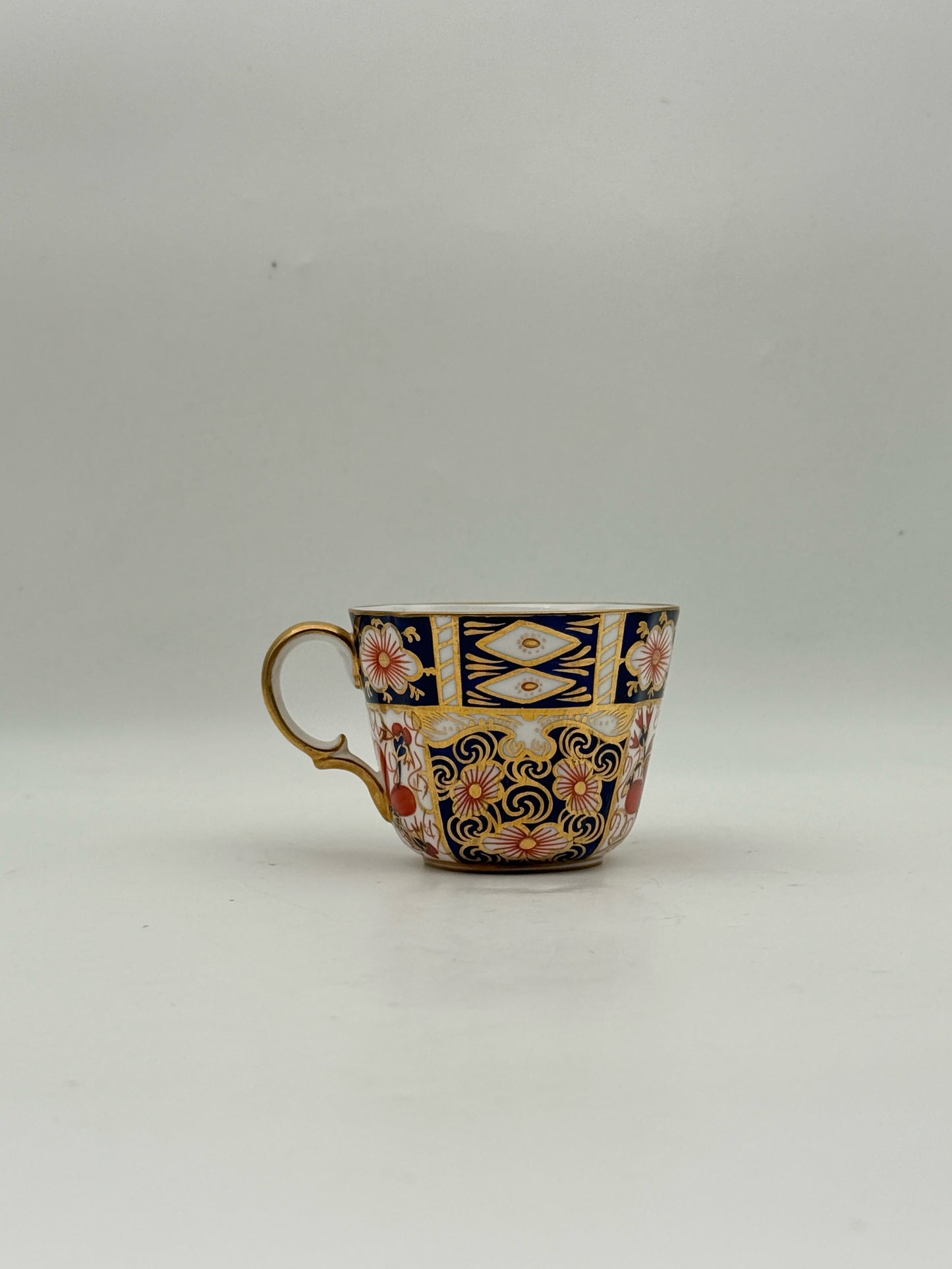 Royal Crown Derby Traditional Imari Coffee/Tea Cup And Saucer