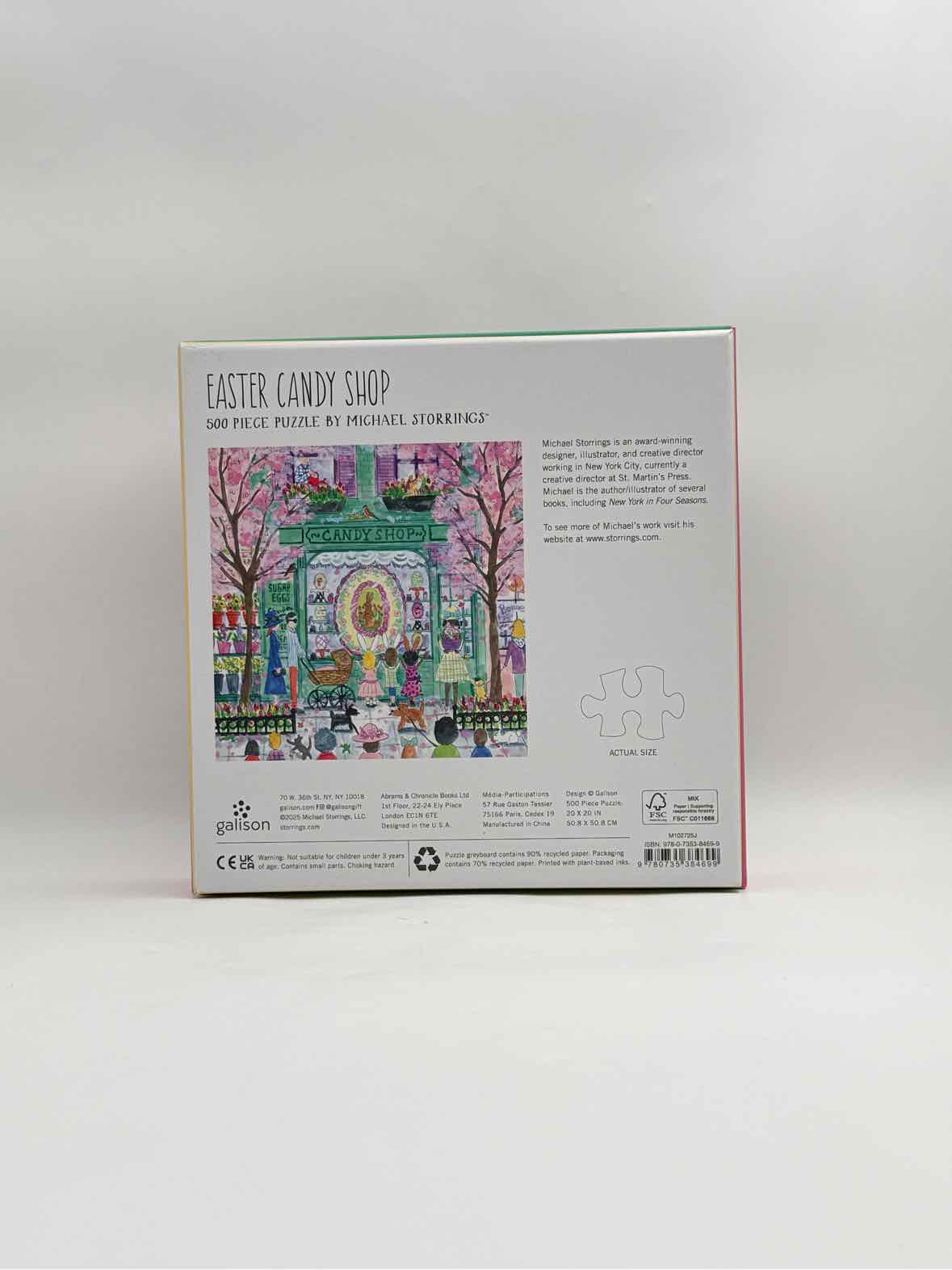 Easter Candy Shop 500 Piece Puzzle By Michael Storrings