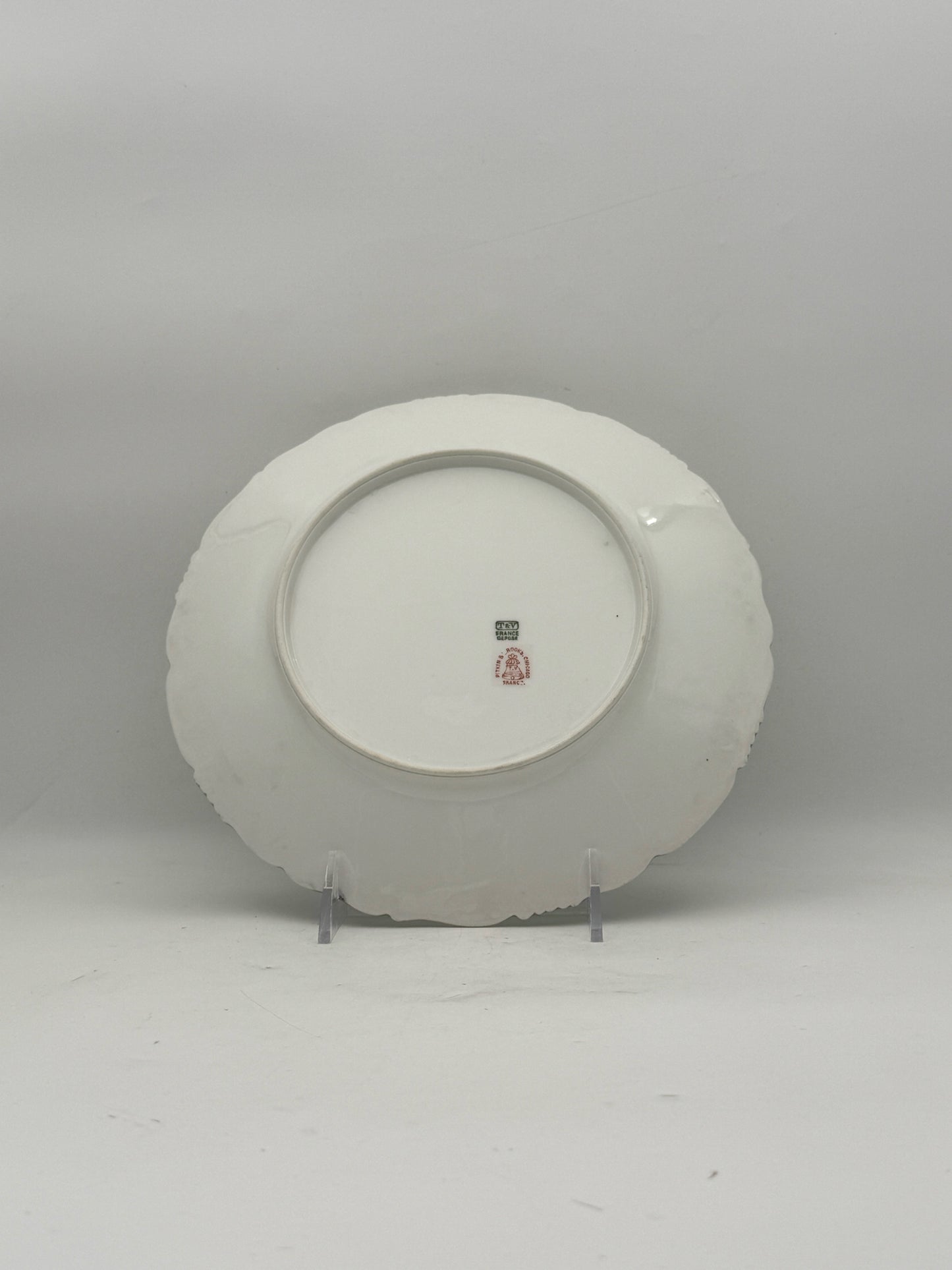 Antique Tressemanes And Vogt Daisy Chain Plate