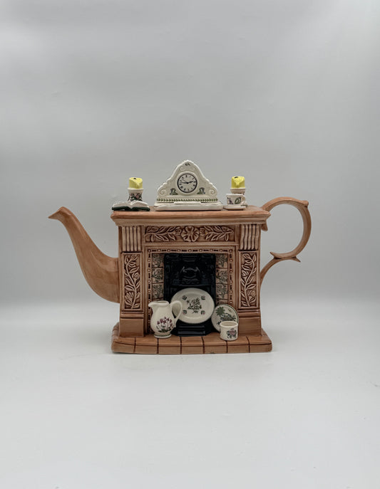 Portmeirion Fireplace Mantel Teapot by Paul Cardew