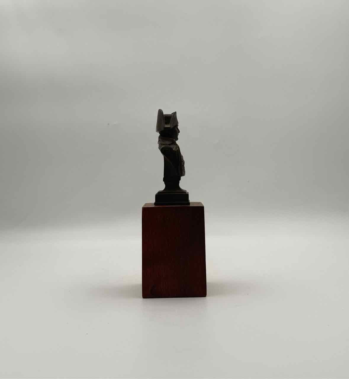 Continental Bronze Bust Of Napoleon