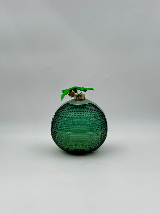Christmas Ball Wax Filled Candle – Green "Wild Berries"