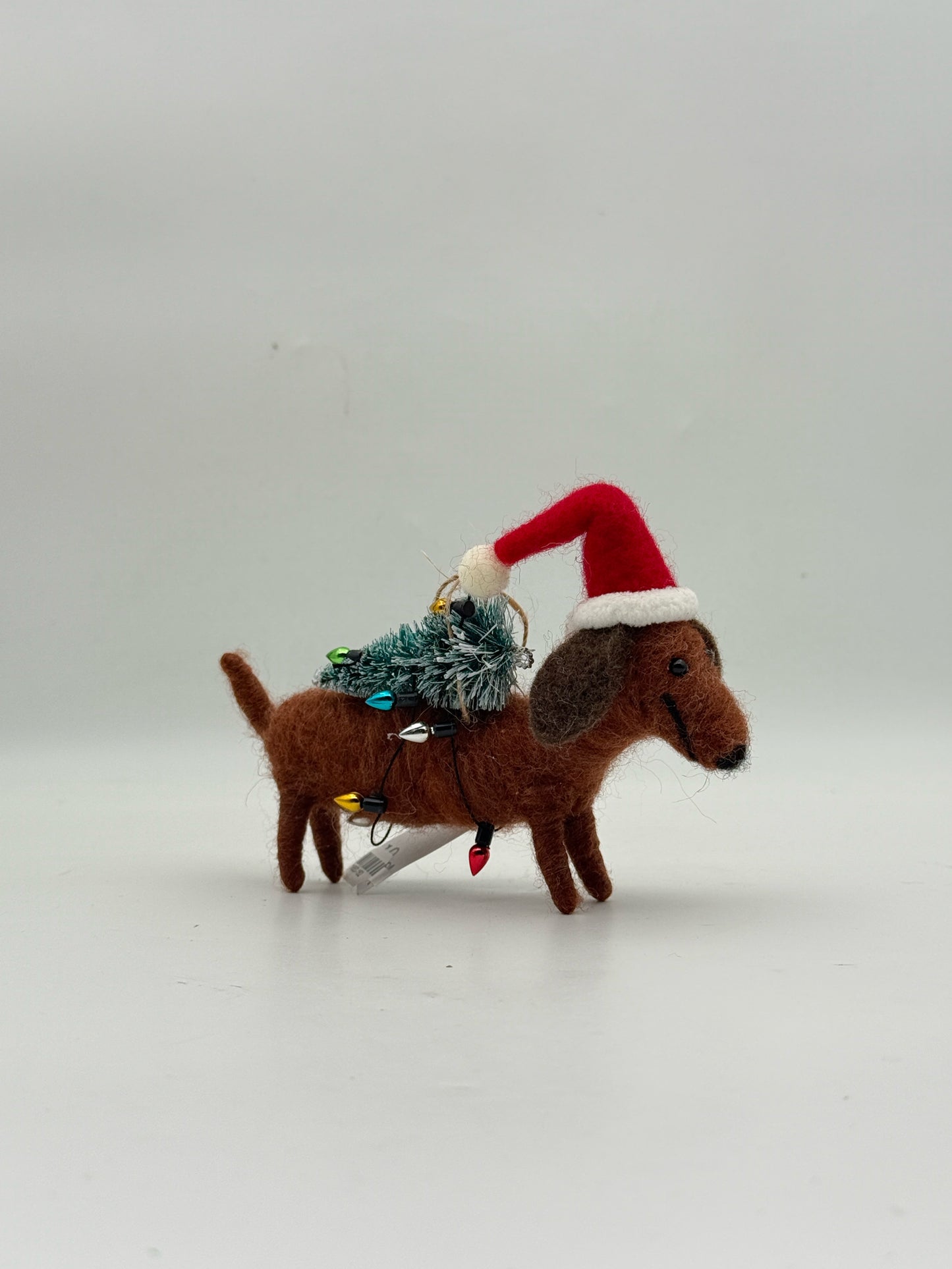 Dachshund Christmas Light Holiday Ornament