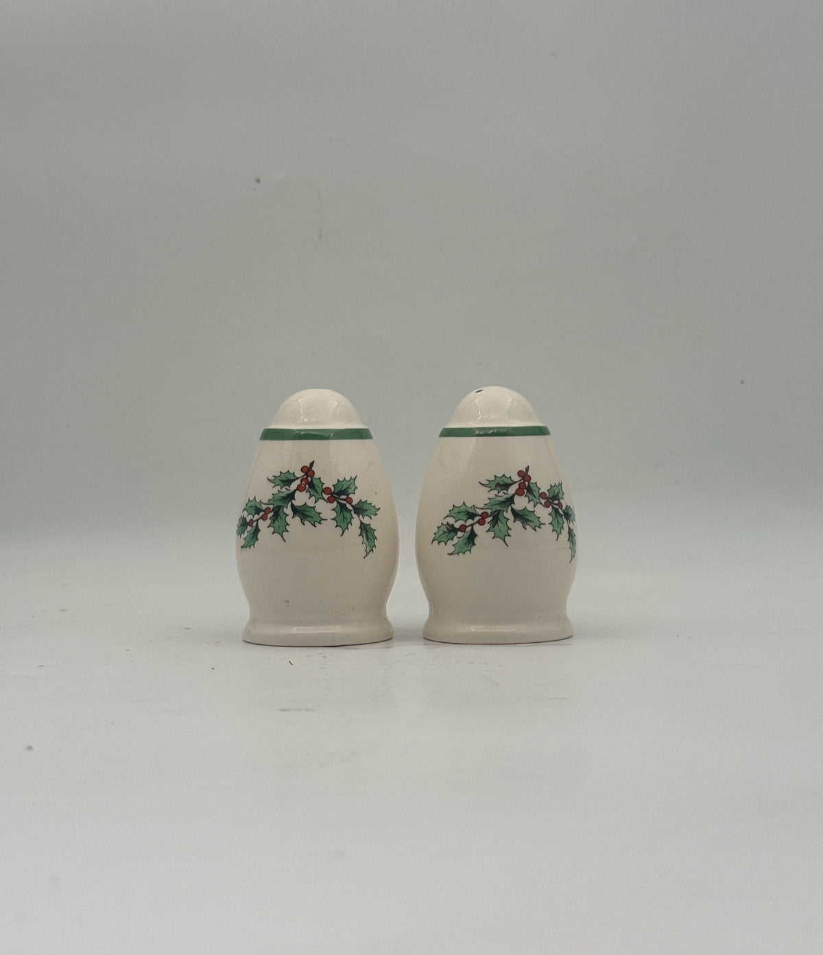 Spode Christmas Tree Salt And Pepper