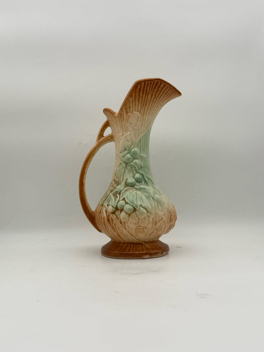McCoy Pottery Vintage Grapevine Pitcher