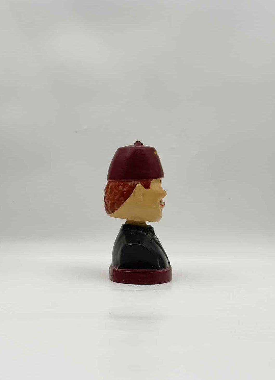 Vintage Masonic Shriner Bobble Head Bust Fez Hat Smoking Figure Decors
