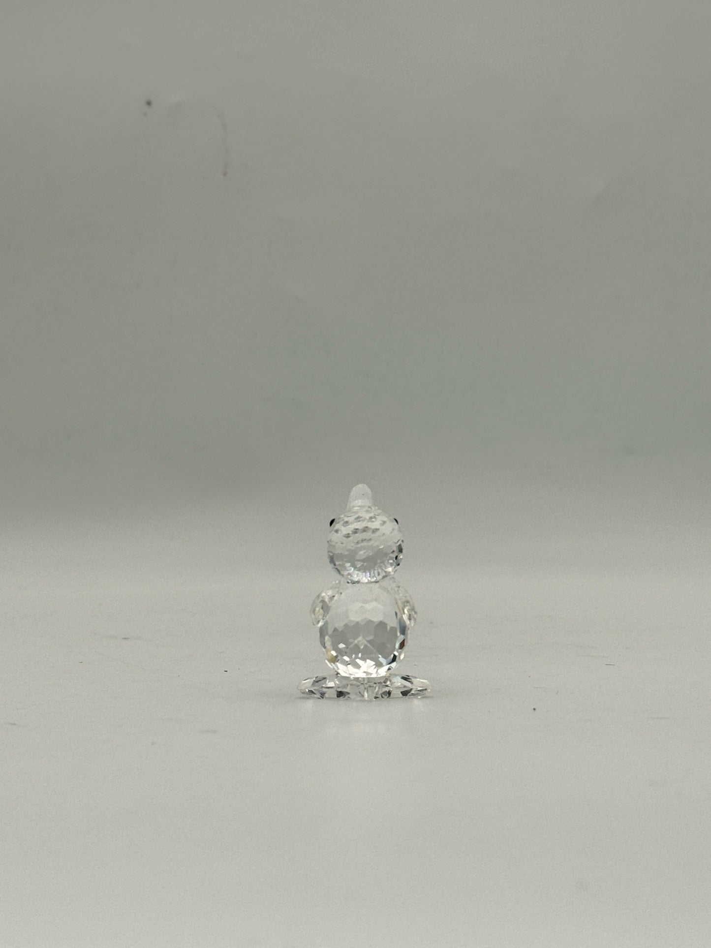Swarovski Crystal Duck Chick Figurine In Box