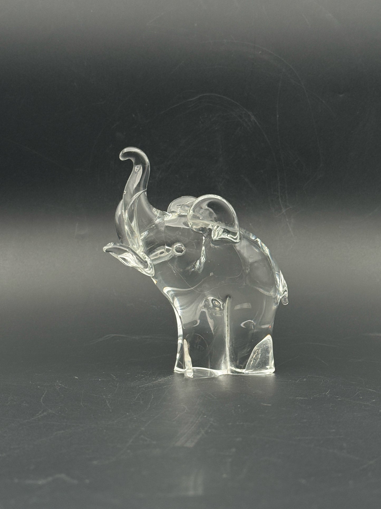 Baccarat Crystal Elephant Figurine