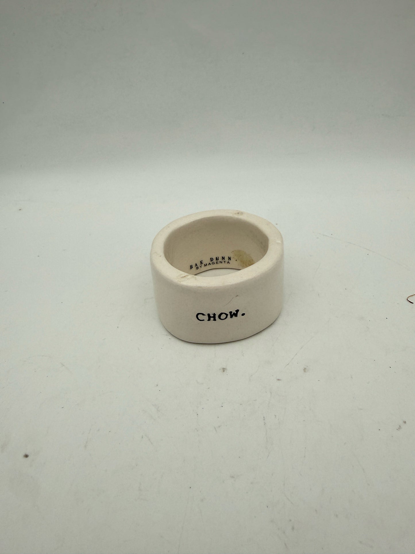 Rae Dunn Set Of 6 Napkin Rings