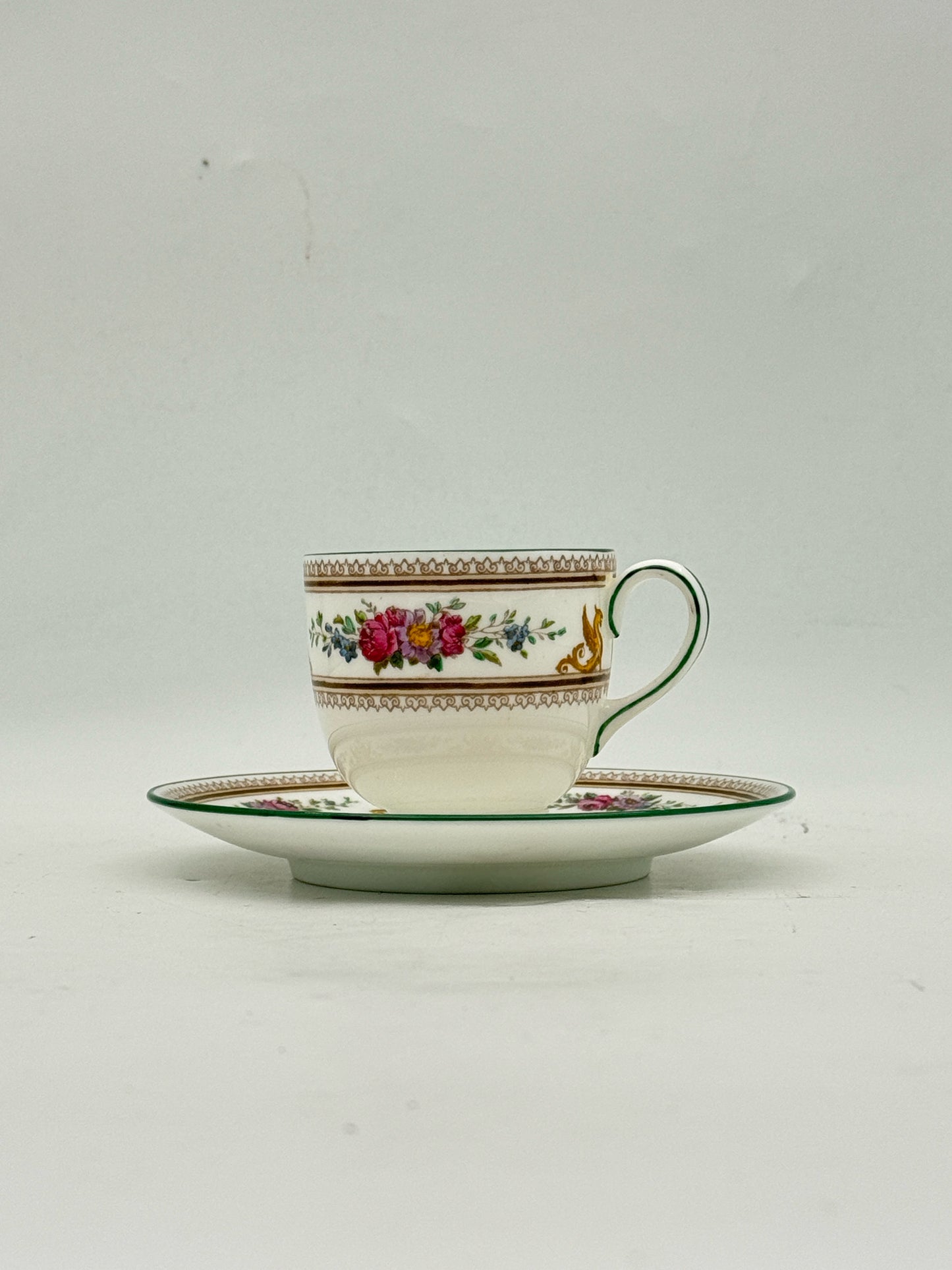 Wedgewood "Columbia" Demitasse Teacup Set Of 6