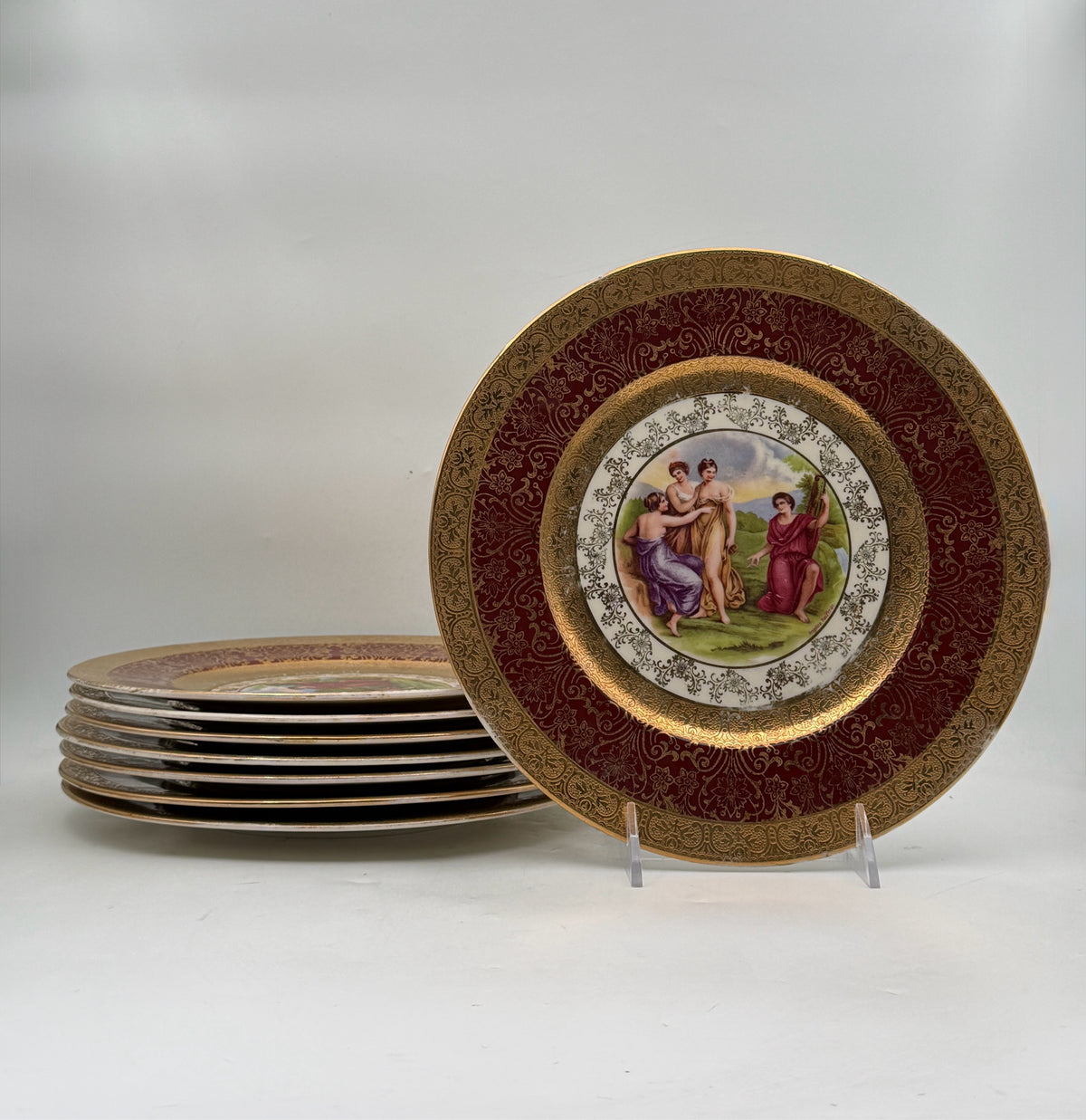 Royal China Cabinet Plates- Set Of 8
