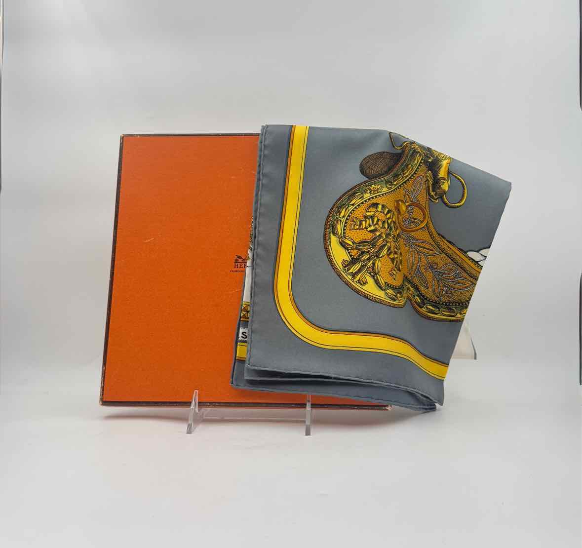 Hermes "Grand Apparat" Scarf By Jacques Eudel