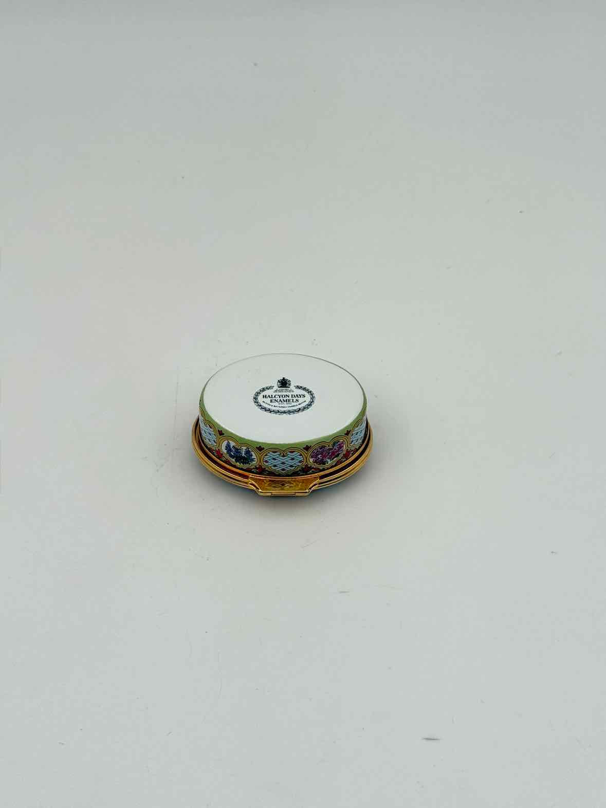Halycon Days "1998" Enamel Box